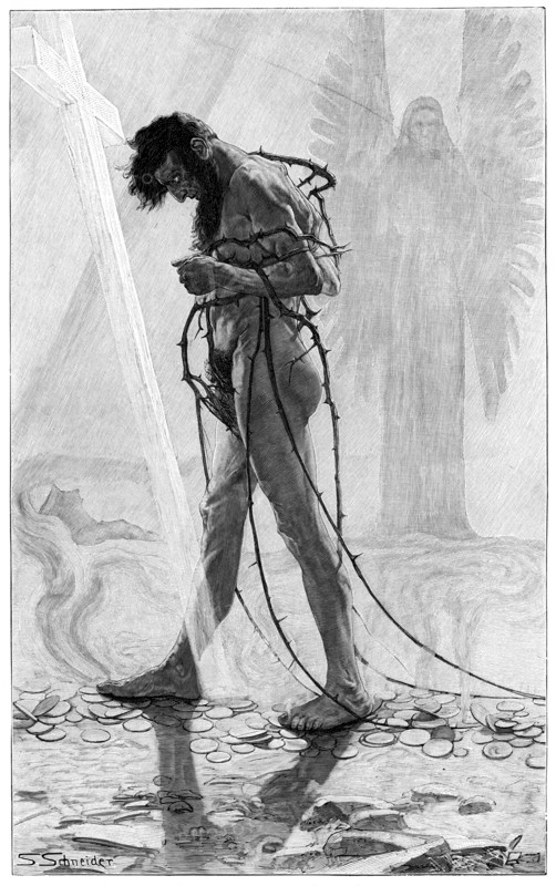 'Judas Iscariot', 1899.Artist: JF Weber