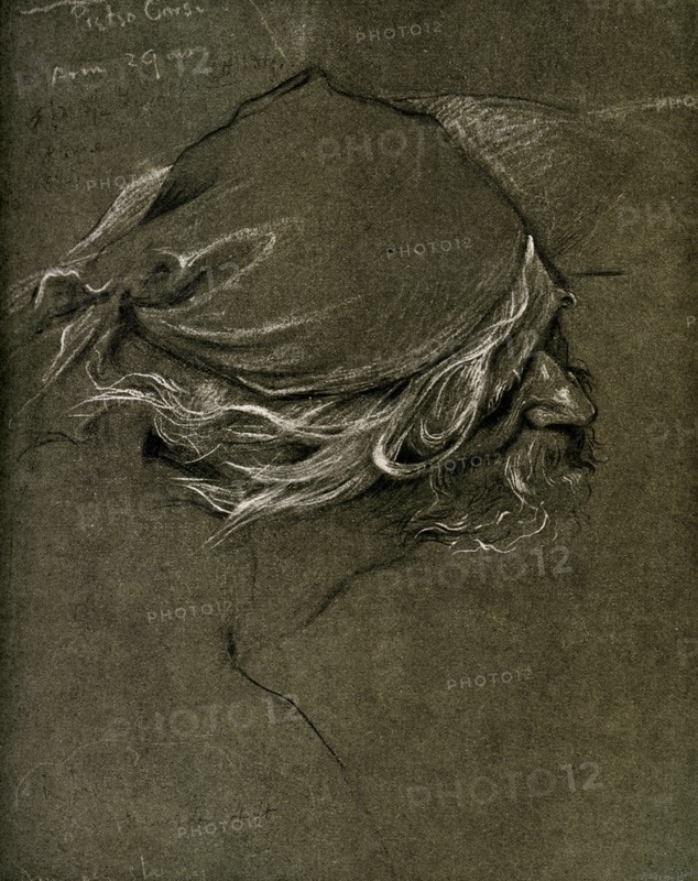 Study for 'The Sea Maiden', by Herbert J Draper, 1899. Artist: Unknown