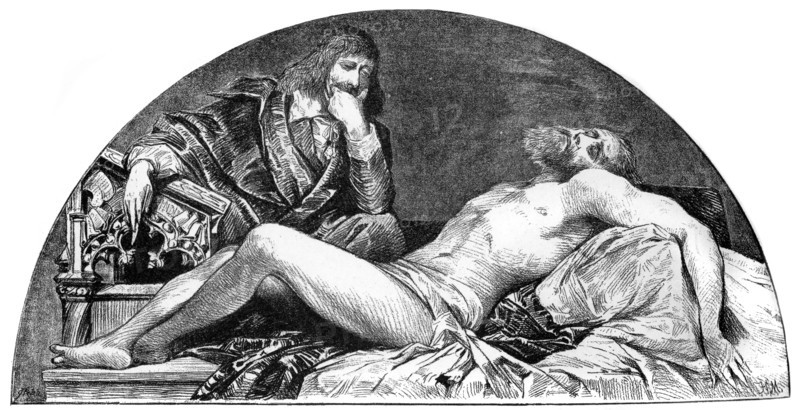Joseph Ribera, Spanish artist active in Italy, c1880-1882.Artist: Hans Makart