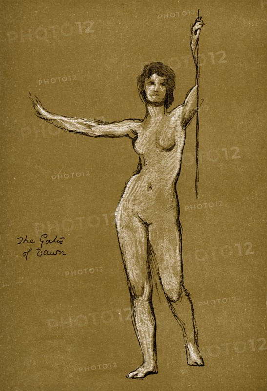 Study for The Gates of Dawn, 1900. Artist: Unknown