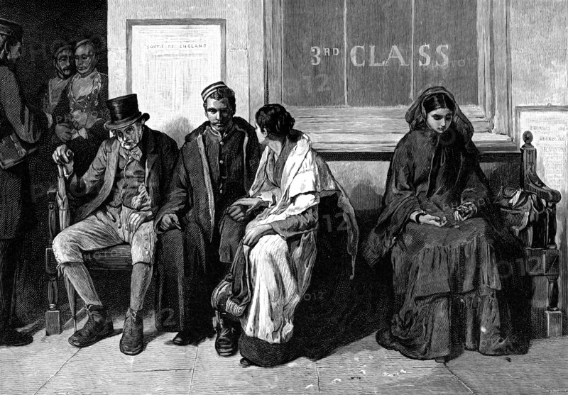 'Leaving Home', 1882. Artist: Unknown