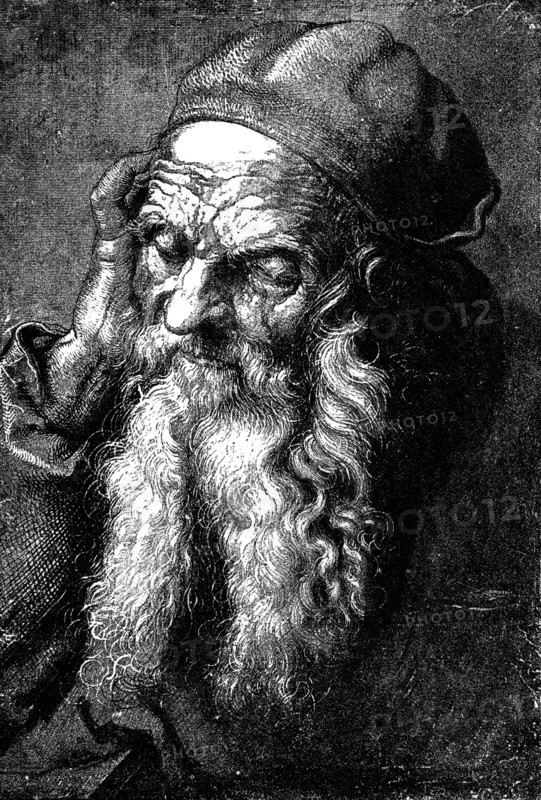 'Study of an Old Man', late 15th - early 16th century (1882). Artist: Unknown