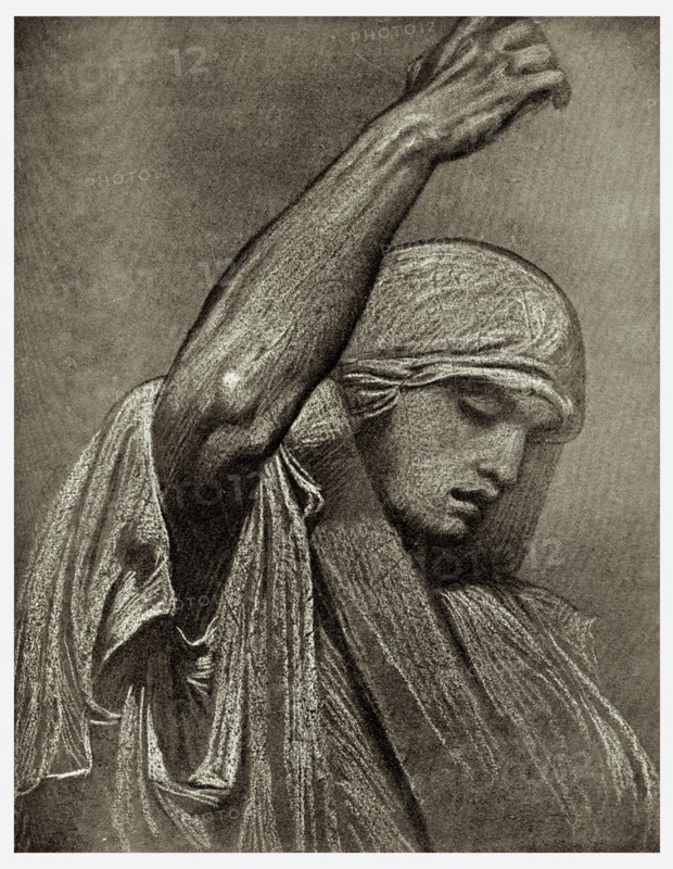 Study, 1901. Artist: Unknown