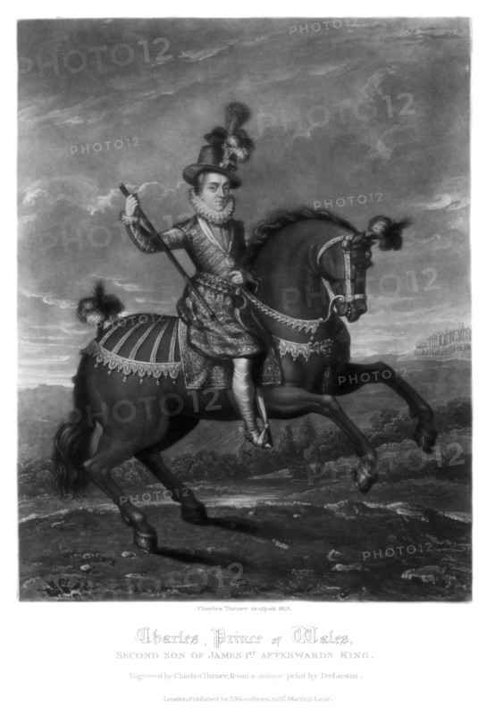 Charles, Prince of Wales, 1816.Artist: Charles Turner
