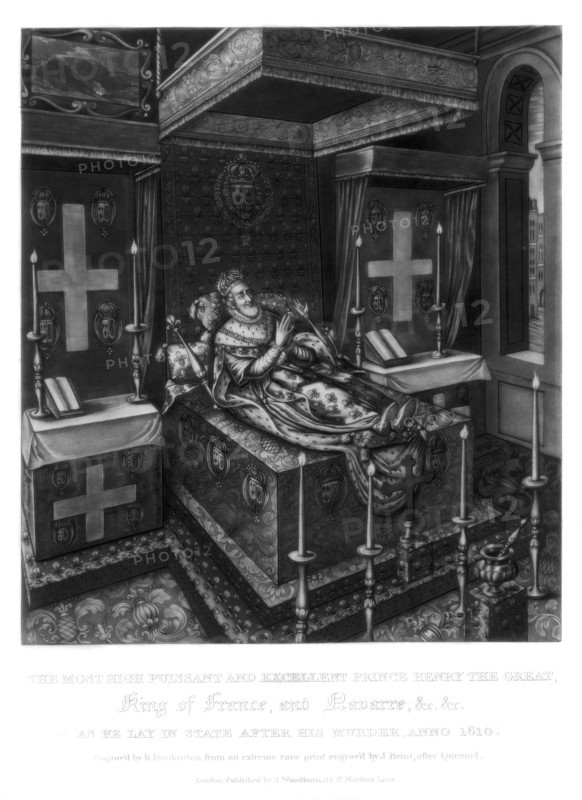 Henry IV, King of France, (1816).Artist: Robert Dunkarton