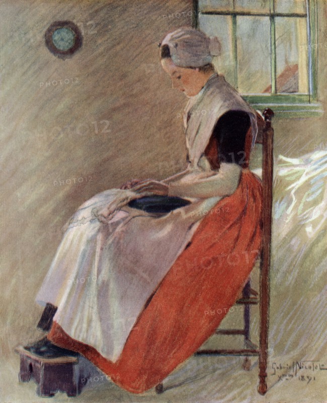 'An Orphan of Amsterdam', 1901. Artist: Unknown