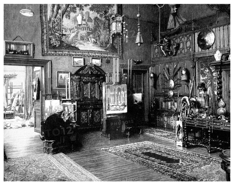 'The Study of Monsieur JL Gerome', 1901. Artist: Unknown