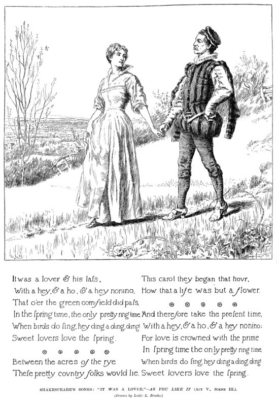 'It was a Lover', 1895. Artist: Unknown