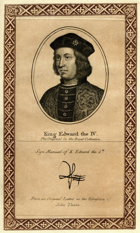 King Edward the IV of England. Artist: Unknown