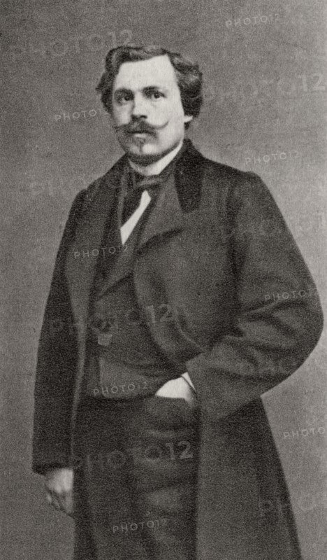 Edmond de Goncourt, French author, 1868. Artist: Unknown