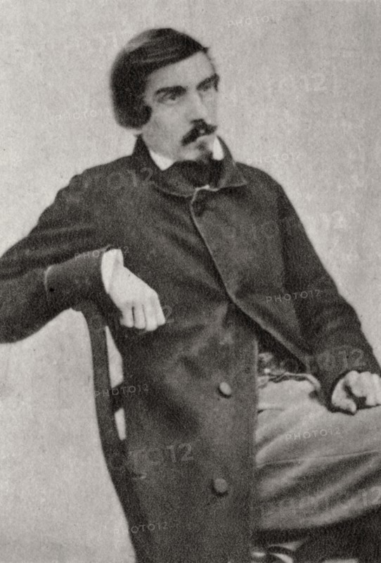 Jules de Goncourt, French author, 1868. Artist: Unknown