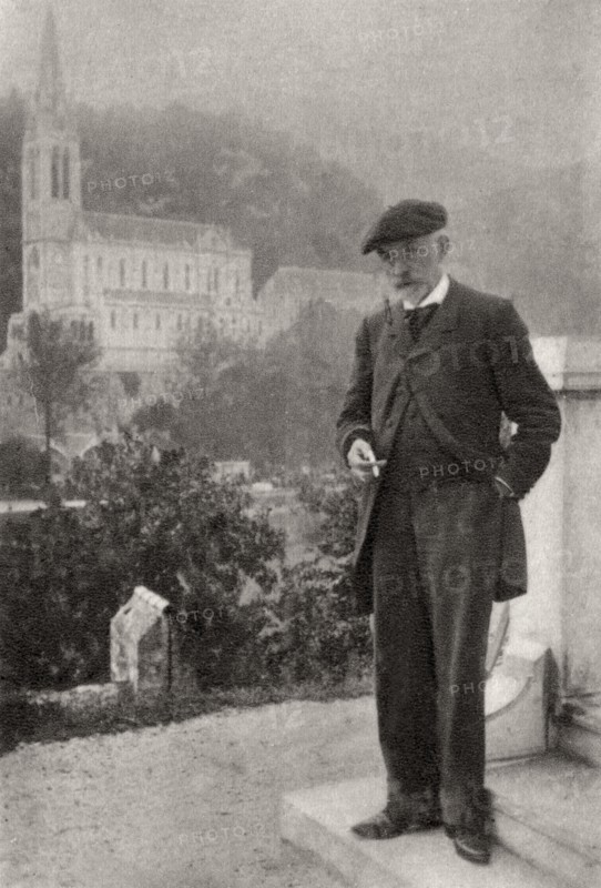 Joris-Karl Huysmans, French novelist, 1900. Artist: Unknown