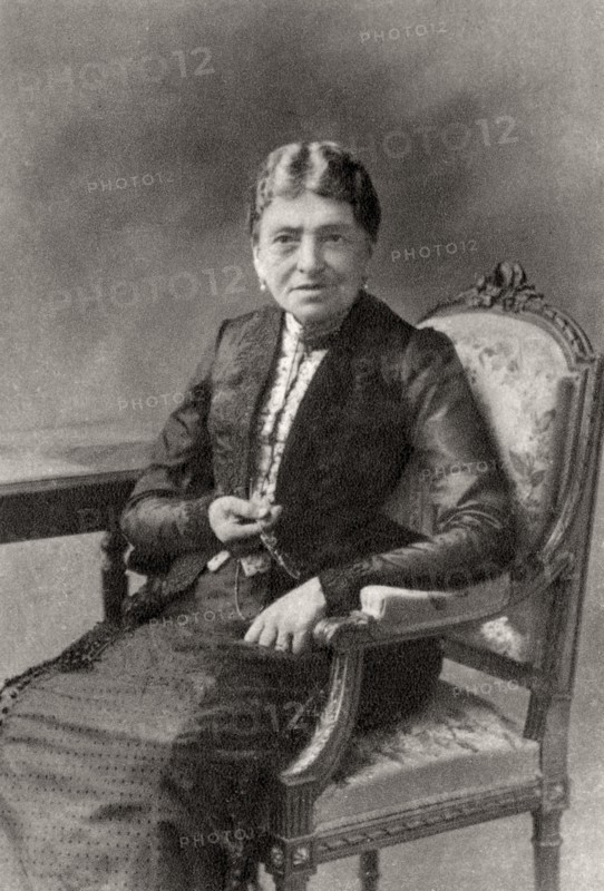 Marie-Louise Jay Cognacq, French retailer, 1912. Artist: Unknown