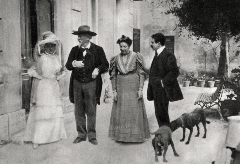 Frederic Mistral, French writer, 1906. Artist: Unknown
