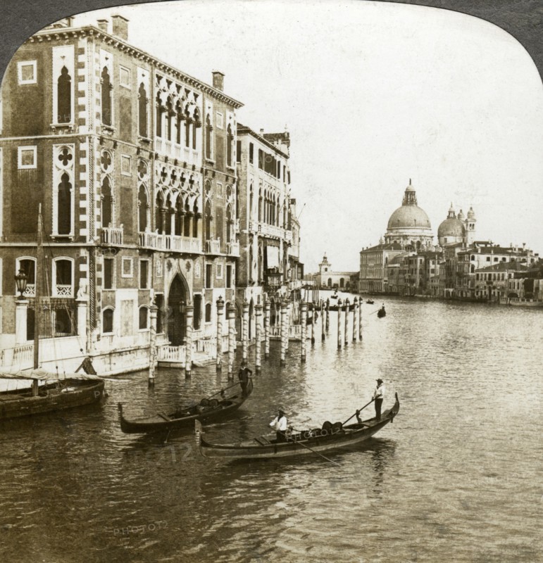 The Grand Canal, Venice, Italy.Artist: Underwood & Underwood