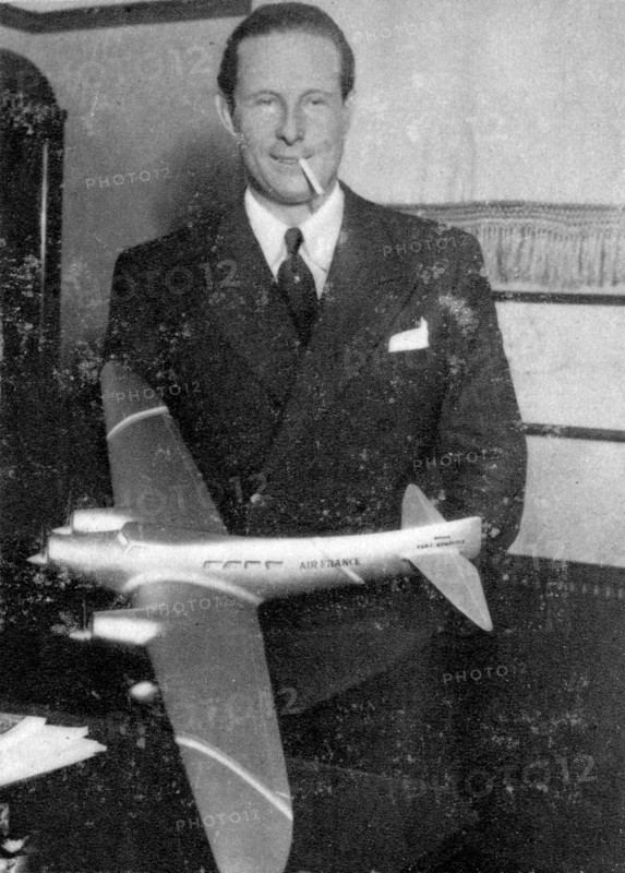 Jean Mermoz, French pilot, 1935. Artist: Unknown