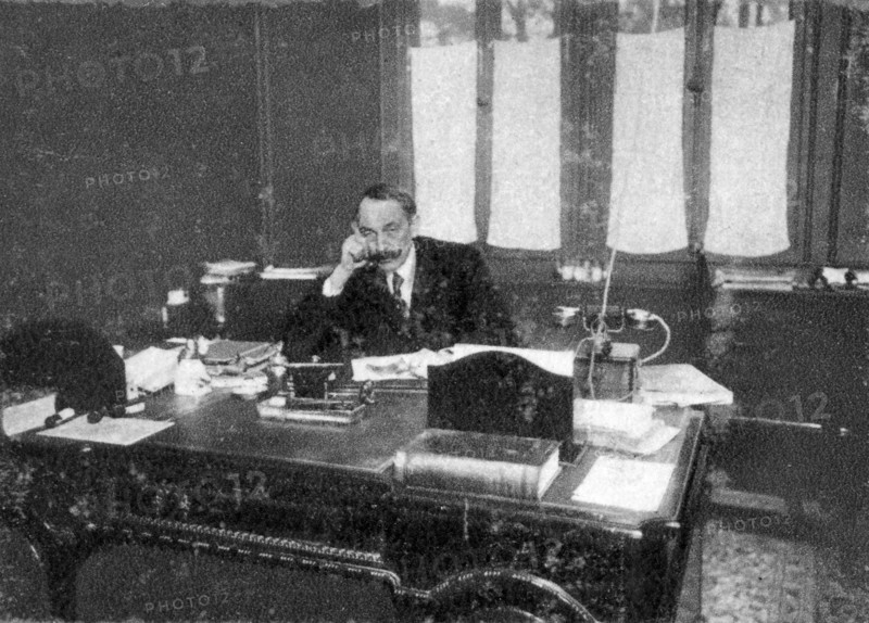 Serge Voronoff, Russian-born French surgeon, 1923. Artist: Unknown