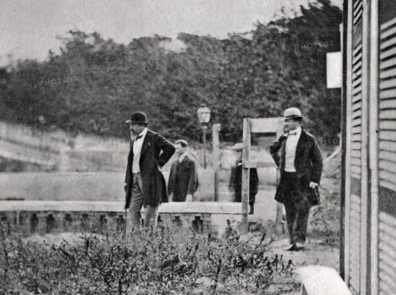 Emperor Napoleon III of France in exile, Chislehurst, Kent, 1871-1873. Artist: Unknown