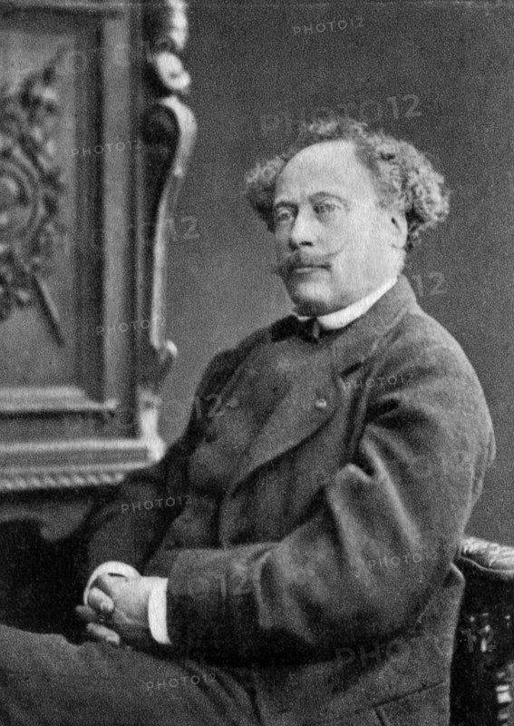 Alexandre Dumas the Younger, French playwright and novelist, 1884. Artist: Unknown
