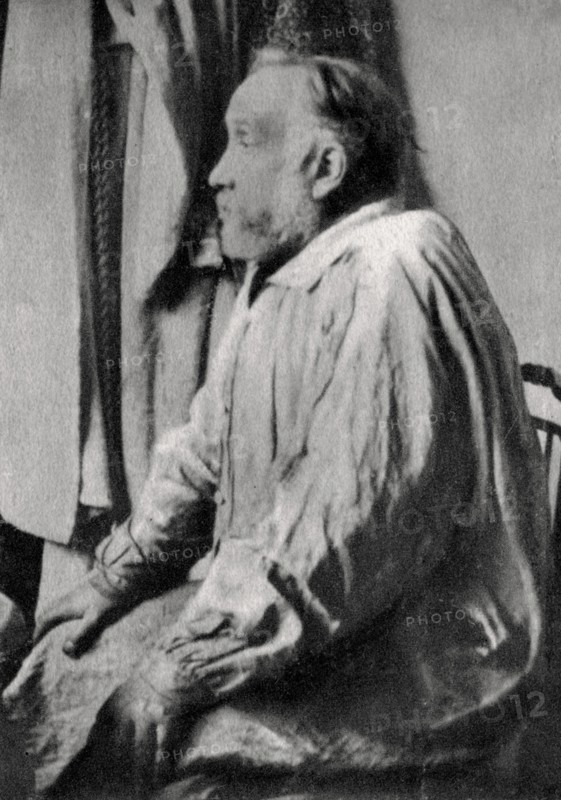 Edgar Degas, French Impressionist painter, 1894. Artist: Unknown