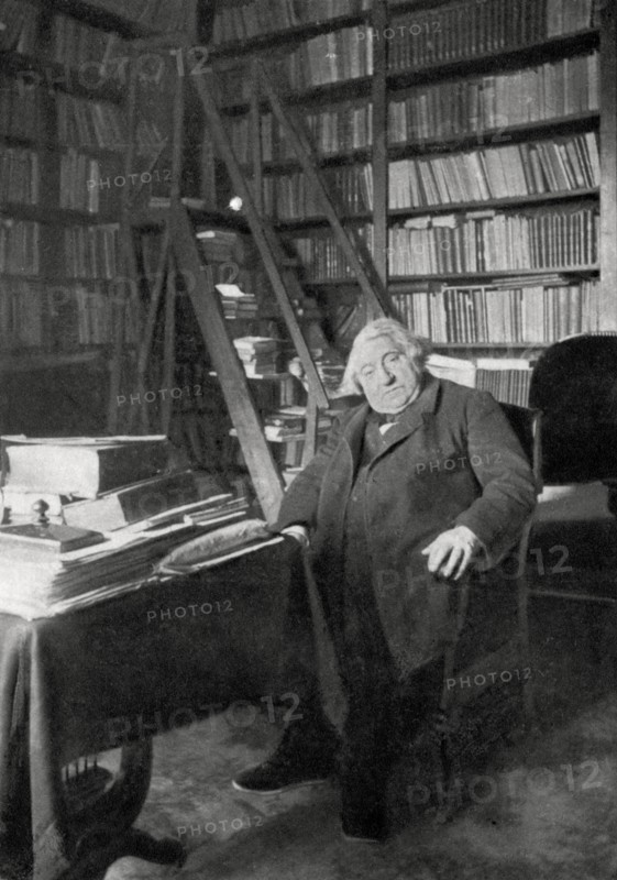 Ernest Renan, French philosopher and writer, 1890. Artist: Unknown