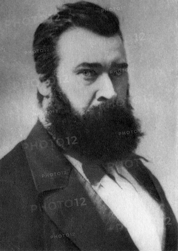 Jean Francois Millet, French artist, 1858. Artist: Unknown