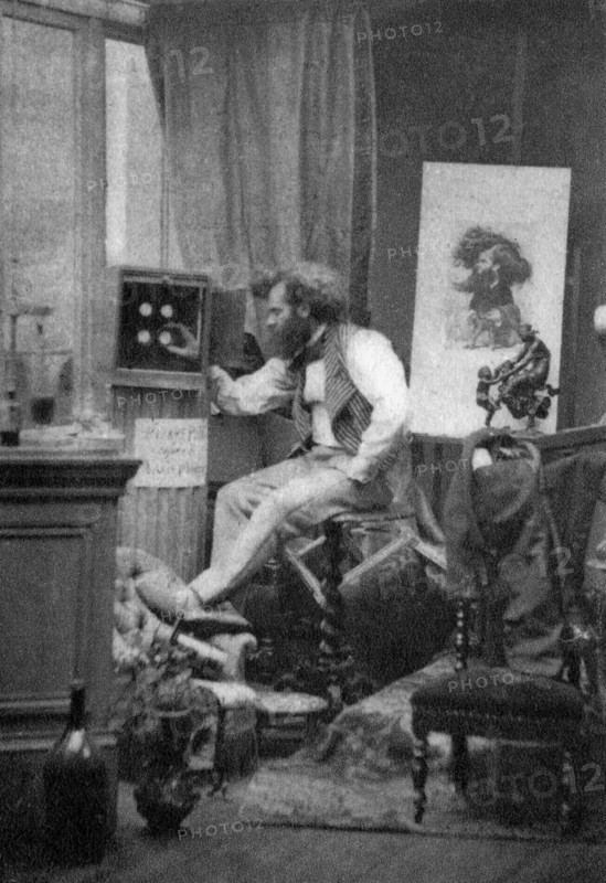 Pierre Petit, French photographer, 1891. Artist: Unknown