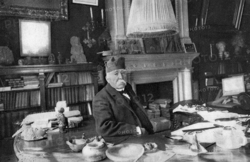 Georges Clemenceau, French statesman, 1925. Artist: Unknown