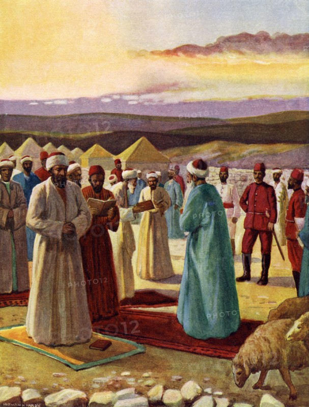 The Samaritan Passover. Artist: Unknown