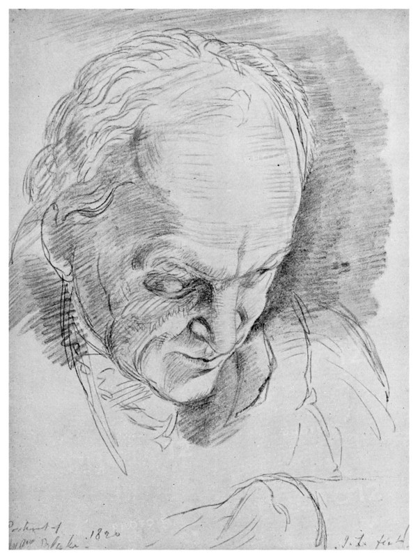 William Blake, English mystic, poet, artist and engraver, 19th century (1956). Creator: Unknown.