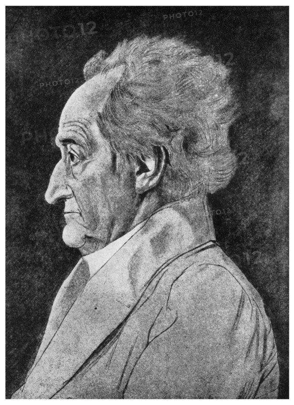 Goethe, German poet, 19th century (1956). Artist: Unknown