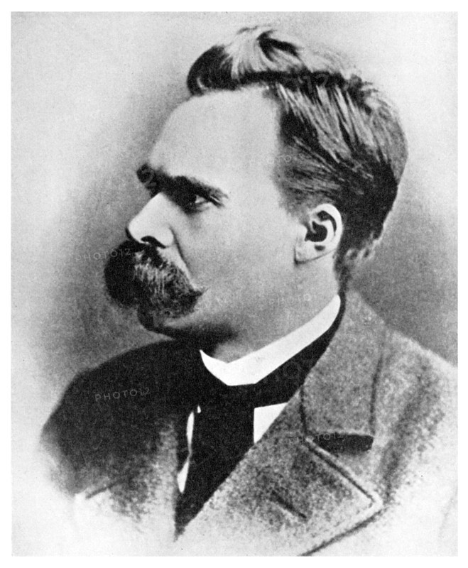 'Superman': Friedrich Nietzsche, German philosopher, 19th century (1956). Artist: Unknown