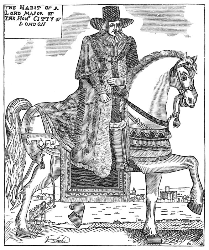 Sir Robert Titchborne, Mayor of London c1656 (1886). Creator: Unknown.