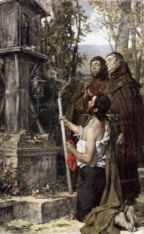 'An Offering', 1889. Artist: Unknown
