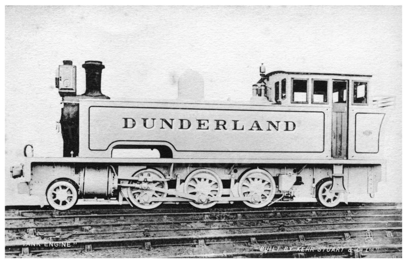 Tank engine, steam locomotive built by Kerr, Stuart and Co, early 20th century.Artist: Raphael Tuck