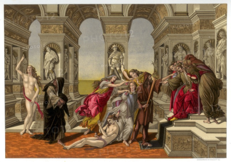 'The Calumny of Apelles', 1494-1495 (1870). Artist: Franz Kellerhoven