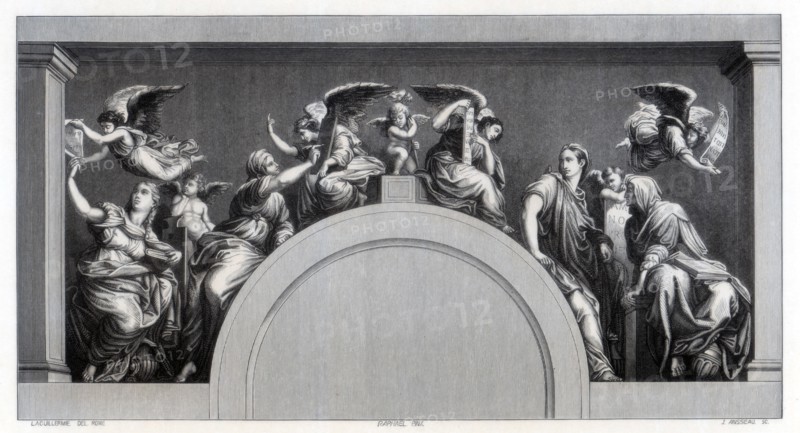 'The Sibyls', c1514 (1870). Artist: J Ansseau