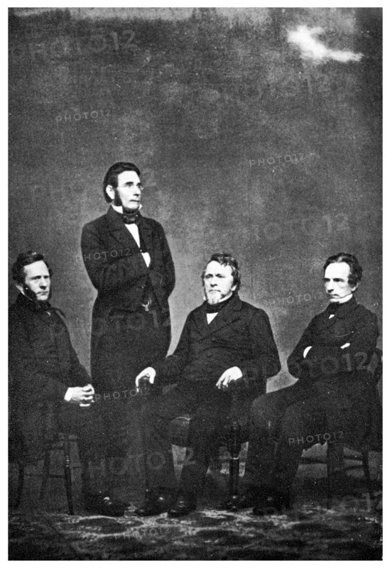 'The Famous Publishing Company of Harper and Brothers' 1863 (1955). Artist: Unknown