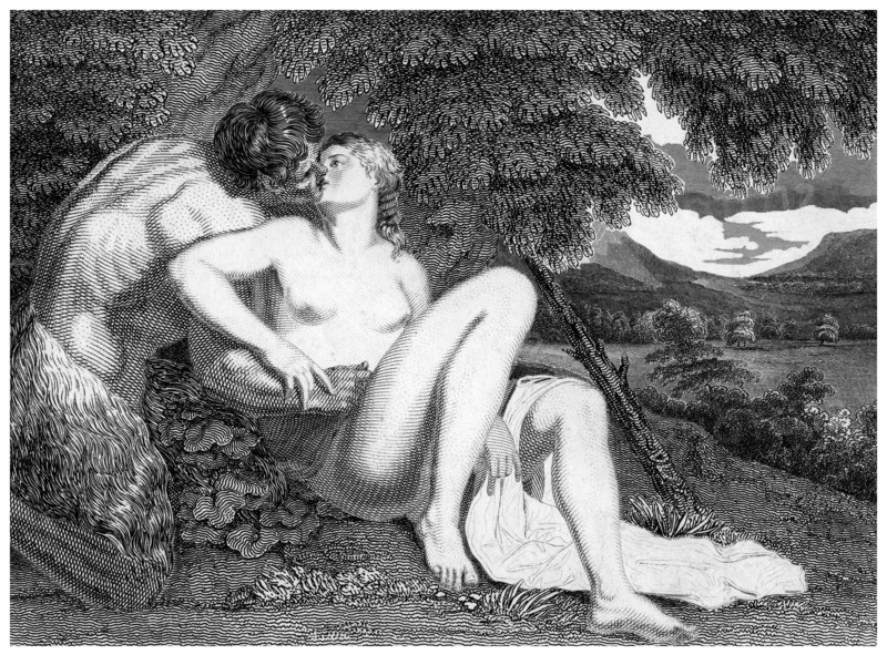 Pan and Syrinx. Artist: Unknown