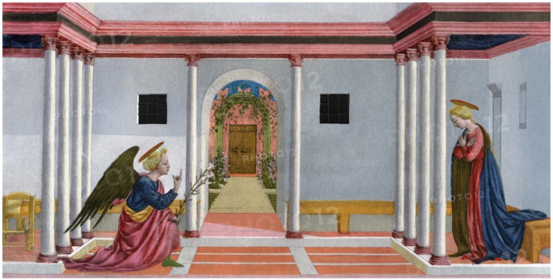 'The Annunciation', c1445, (1958). Artist: Unknown