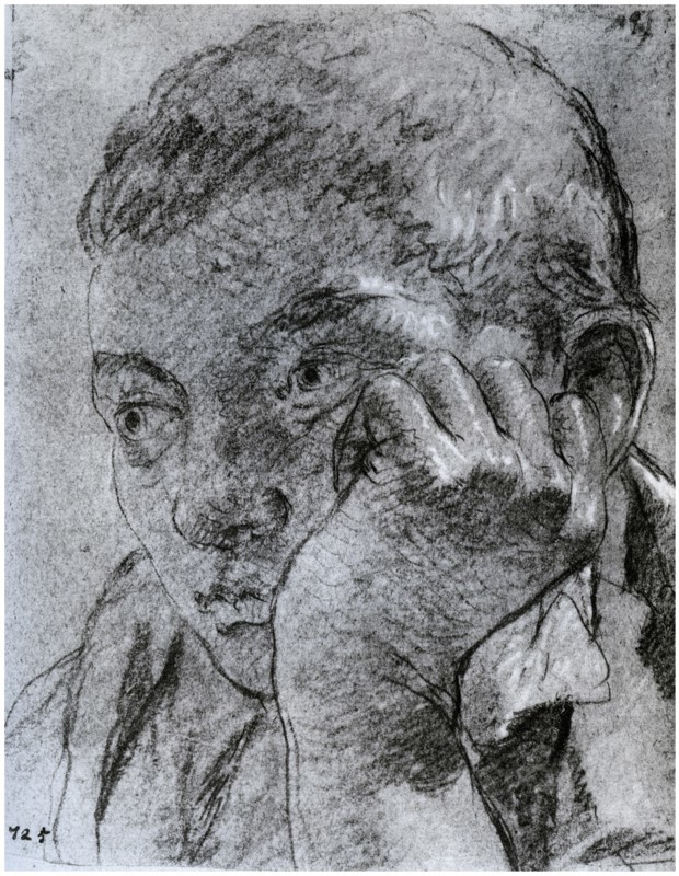 'Head of a Youth', c1750-1753 (1958). Artist: Unknown