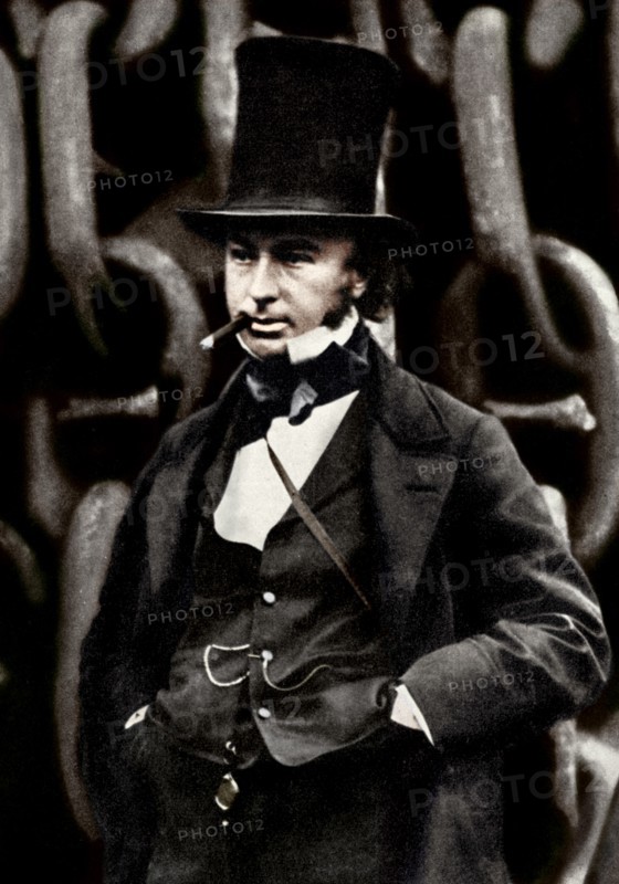 Isambard Kingdom Brunel, British engineer, 1857 (1956). Artist: Unknown