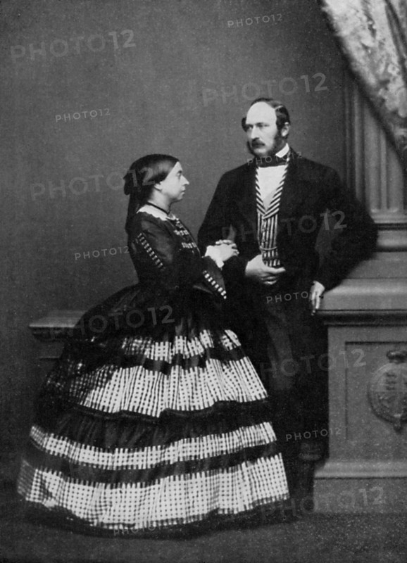 Queen Victoria and Albert, Prince Consort, 1861 (1964).Artist: John Jabez Edwin Mayall
