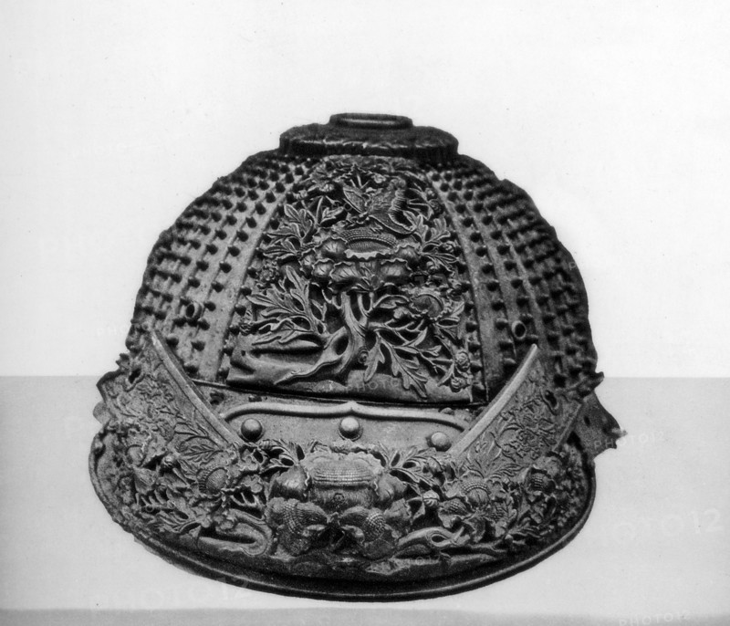 The armour of Yoshitsune, 12th century (1886). Artist: Unknown