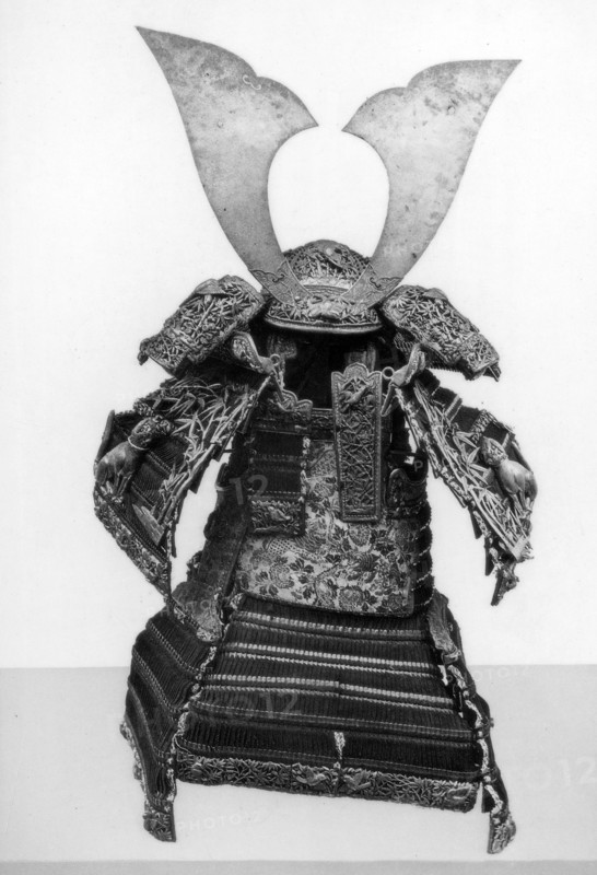 The armour of Yoshitsune, 12th century (1886). Artist: Unknown