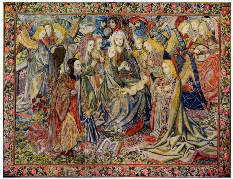 The Adoration of the Infant Jesus, 1930. Artist: Unknown