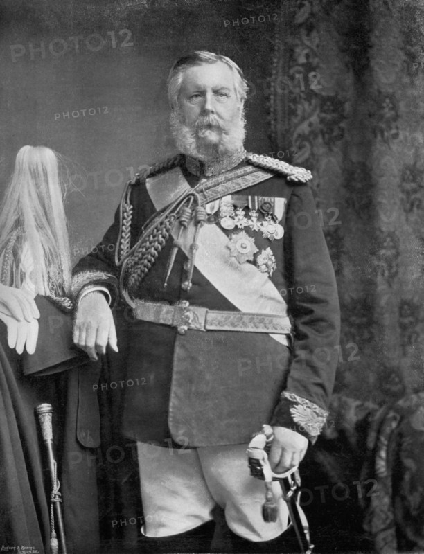 General Prince Edward of Saxe-Weimar, 1896. Artist: Elliott & Fry