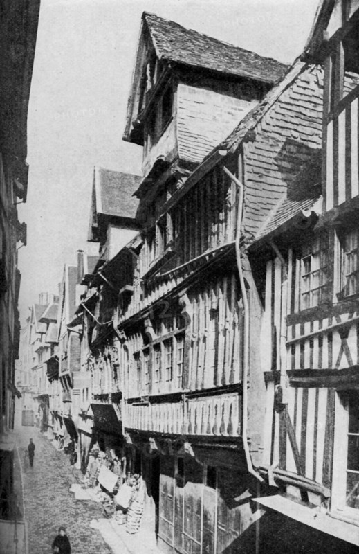 Medieval Lisieux, Normandy, France, c1930s. Artist: Unknown