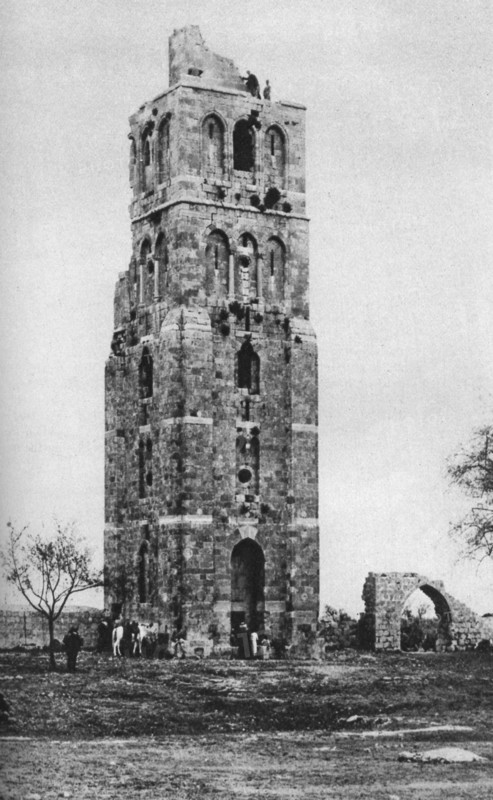 Tower of the Forty Martyrs, Ramla, Palestine, c1930s. Artist: Ewing Galloway
