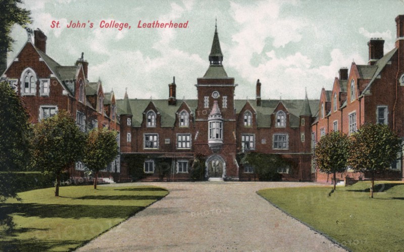 St John's College, Leatherhead, Surrey, 20th century. Artist: Unknown